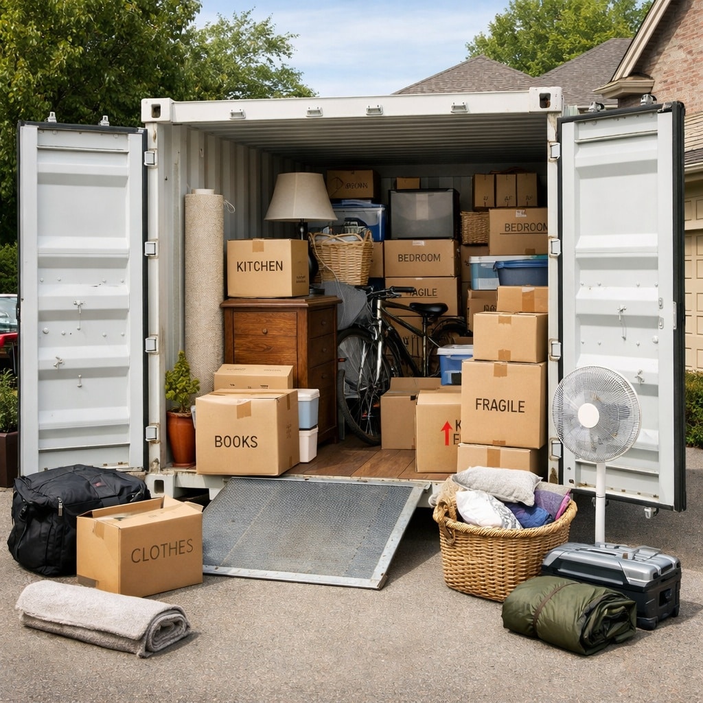Shipping Container Storage for Moving House | Tips & Guide